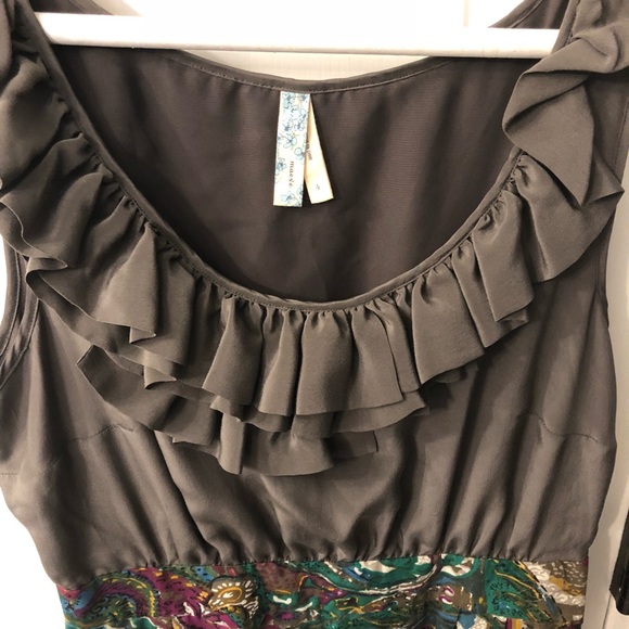 Anthropologie Maeve Seaside Fields Dress - Picture 4 of 5